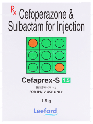 Cefaprex S 1.5 Gm Injection 20 Ml